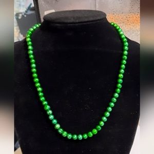 Green Culture Freshwater Pearl Necklace